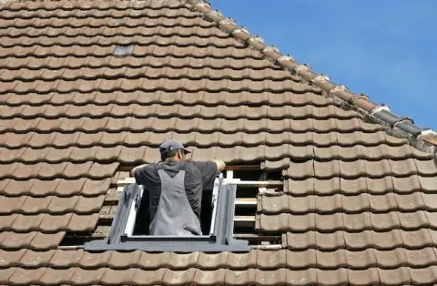 Pose de velux - Villard